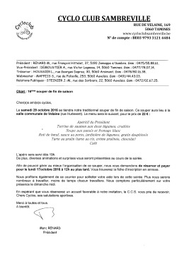 Lettre souper 29 10 2016