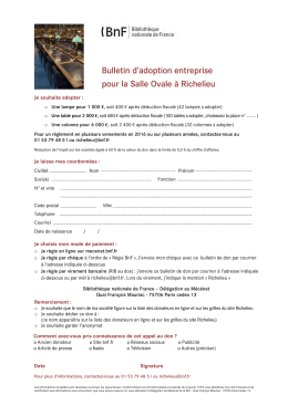 pour les entreprises - Bibliothèque nationale de France