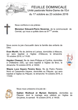 2016-2017.no 42 du 17 octobre au 23 octobre 2016