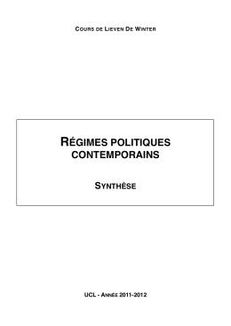 Synthèse RPC