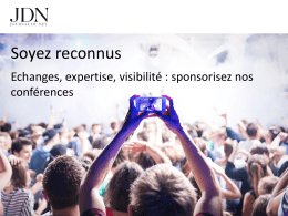 Télécharger notre dossier sponsoring