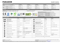 Stratifi&eacute; Trendtime Caract&eacute;ristiques du produit Garantie