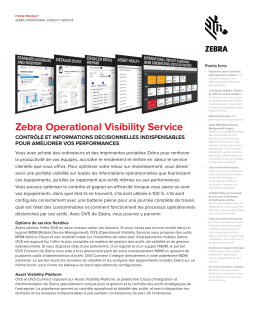 Zebra Operational Visibility Service