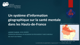 Titre de votre présentation - Fédération régionale de Recherche en