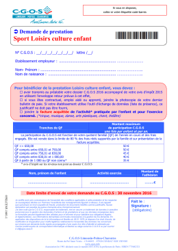 Sport Loisirs culture enfant