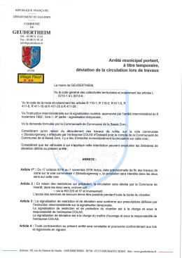 Page 1 RÉPUBLIQUE FRANÇAISE DÉPARTEMENT DU BAS