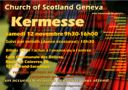 samedi 12 novembre 9h30-16h00