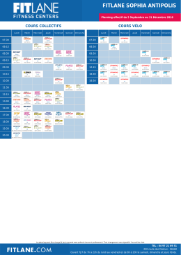 FITLANE SOPHIA ANTIPOLIS
