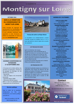 Contact - Montigny-sur