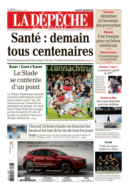 Voir la Une