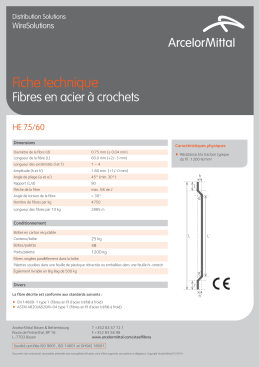 Fiche technique - Distribution Solutions