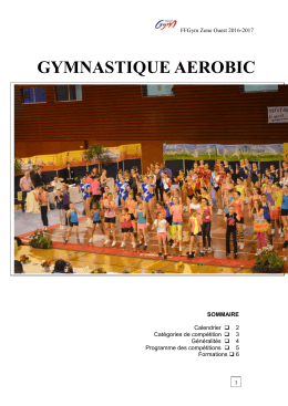 brochure zone ouest – aerobic