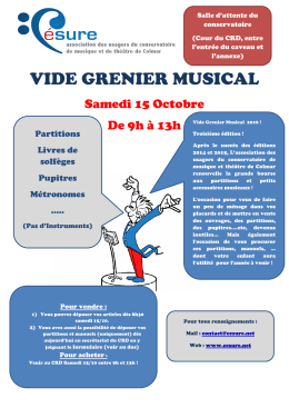vide grenier musical