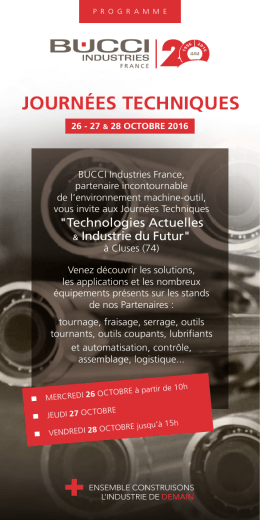 journées techniques