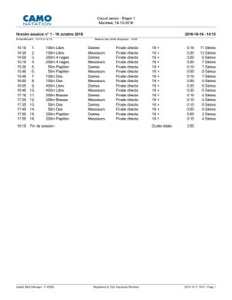 Circuit Senior #1