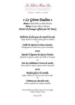 Le G&eacute;ron Dadine - Ch&acirc;teau de Haute