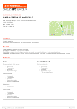 csapa-prison de marseille