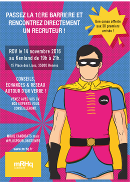 flyer candidats