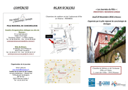 le programme - OncoBretagne