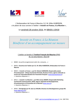 Invitation_Atelier Invest in France