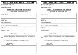 Inscription &agrave; la manifestation