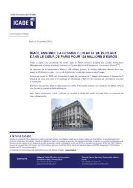 Téléchargez le communiqué de presse.