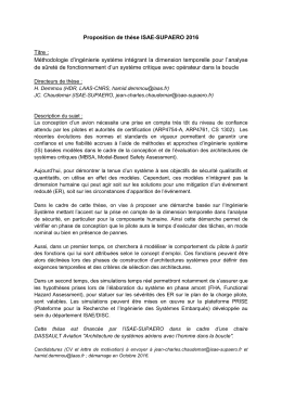 Systems engineering methodology integrating temporal