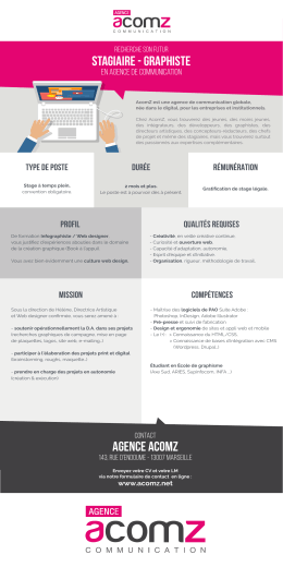 Graphiste - AcomZ.net