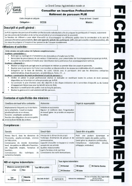 Page 1 Le Grand Evreux Agglom&eacute;ration recrute un / GRAND Z