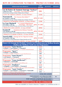 T&eacute;l&eacute;charger un bon de commande