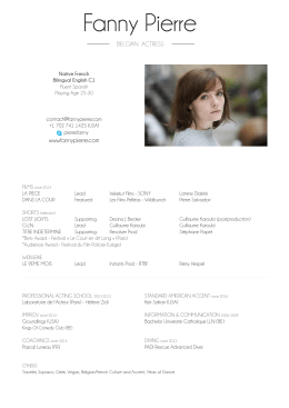 Fanny Pierre Resume