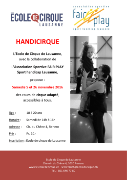 handicirque