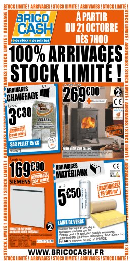 Soldes - Brico Cash