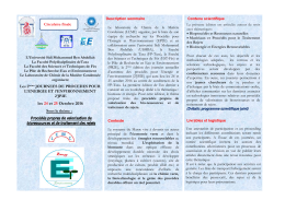 les 24 et 25 Octobre 2016