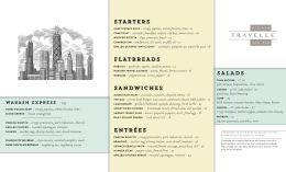 Lunch Menu