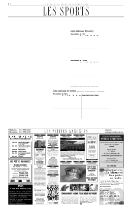 Petites annonces