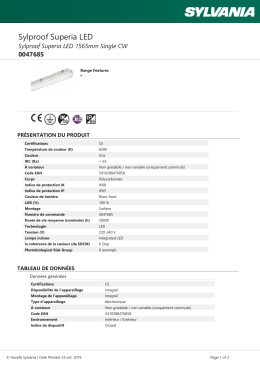 Sylproof Superia LED 1565mm Single CW