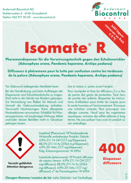 Isomate&reg; R - Andermatt Biocontrol