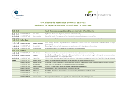 Estarreja Audit&oacute;rio do Departamento de Geoci&ecirc;ncias &ndash; 4 Nov 2016