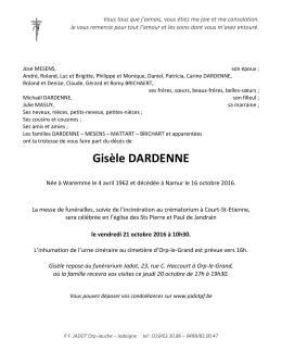Gisèle DARDENNE
