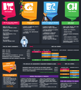 Horaires et Tarifs - Chez Gael le Superparc