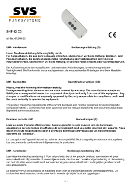 SHT-12 C3 - SVS Nachrichtentechnik