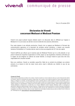 Télécharger le communiqué de presse