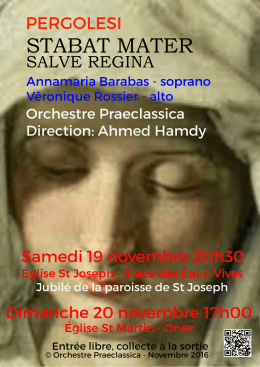 version pdf imprimable - Orchestre Praeclassica