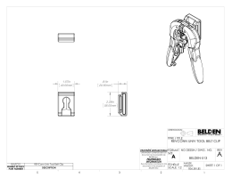 REVCONN UNIV TOOL BELT CLIP BELDEN-513