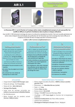 AIR 3.1 - Bio-Olfactive Services Maroc