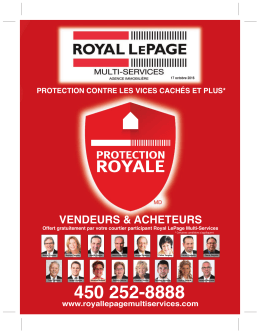 r&eacute;sidentiel - Royal LePage Multi