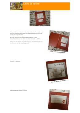 Cahier de recettes - Zodiosphere : Blog Zodio