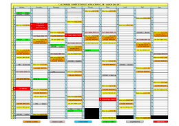 calendrier competitions et animations club - saison