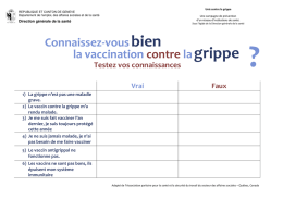 Testez vos connaissances